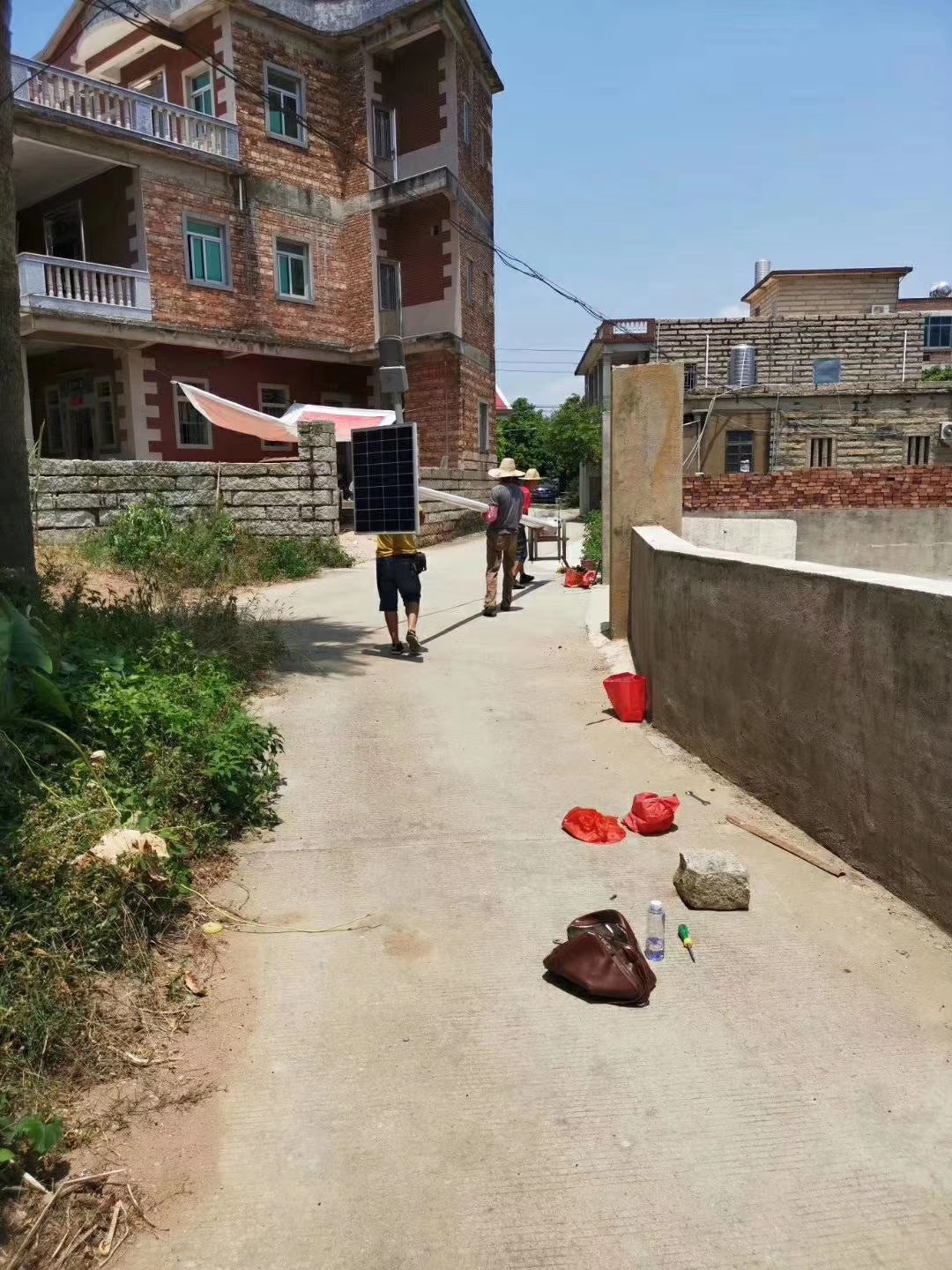 美麗鄉(xiāng)村太陽(yáng)能路燈5