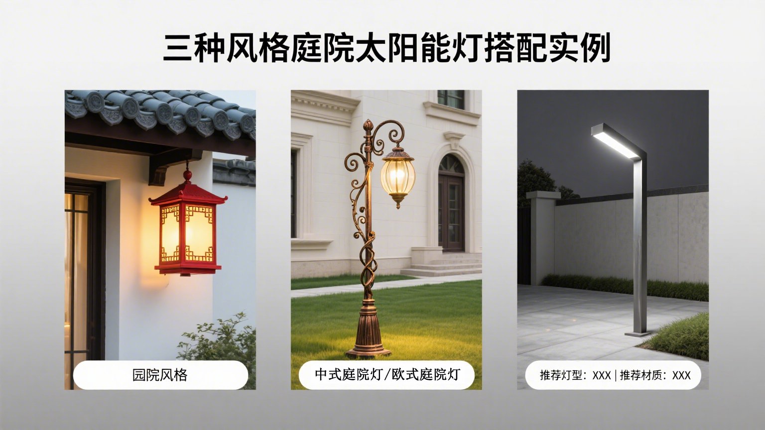 圖片:三種風格搭配實例