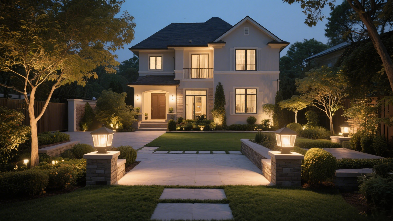 別墅庭院照明方案推薦